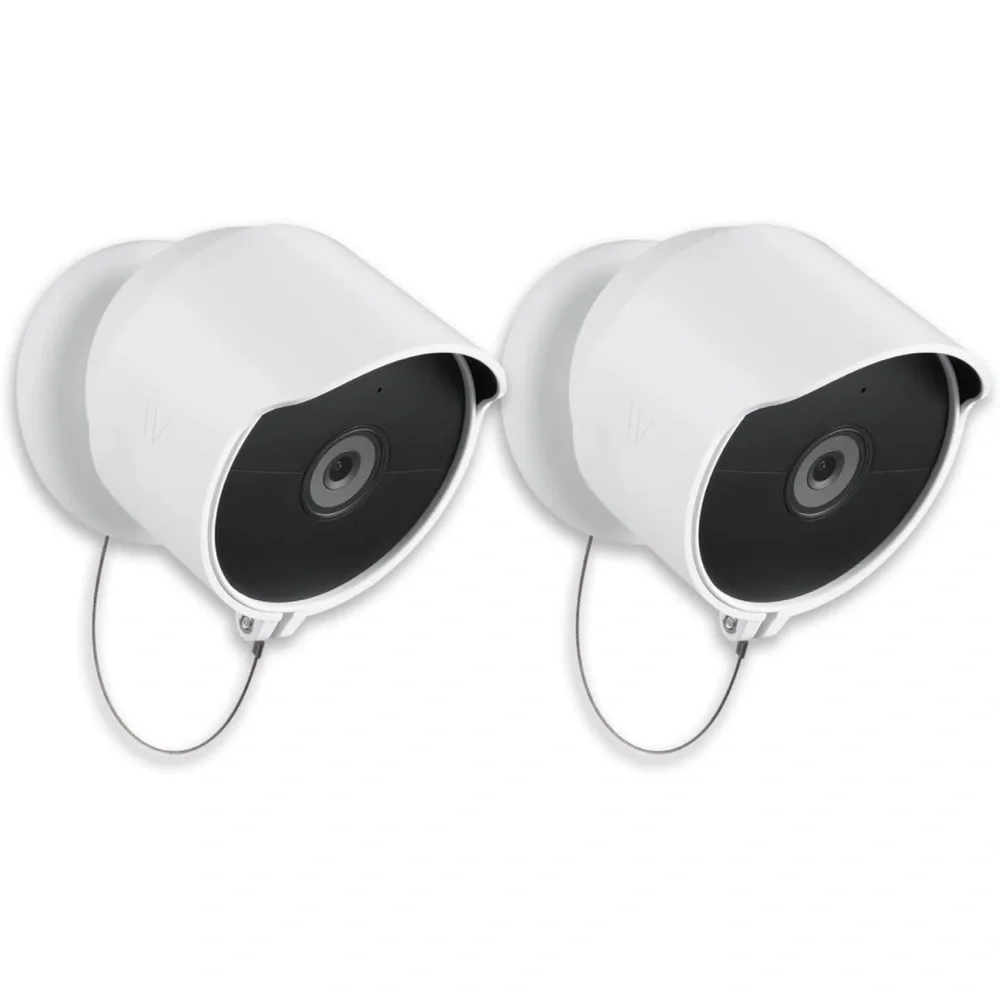 Wasserstein Anti-Theft Mount for Google Nest Cam Outdoor or Indoor 2 pac…